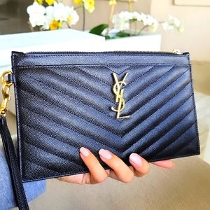 YSL bill pouch wristlet